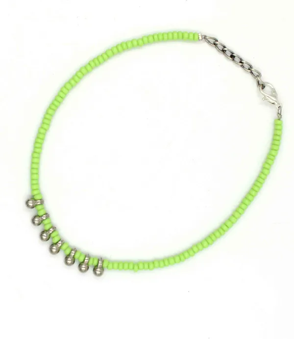 Brass_Anklet_stylish_green