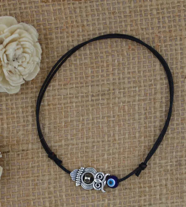 Black_Thread_with_Evil_Eye_Beads_Anklets_for_Girls/nazariya_anklet_Cotton_Dori_Anklet
