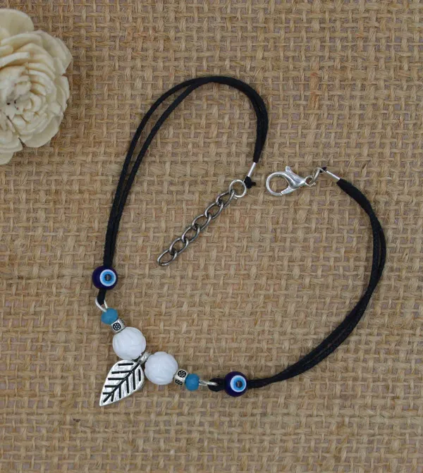 Black_Thread_with_Evil_Eye_Beads_Anklets_for_Girls/nazariya_anklet_Cotton_Dori_Anklet