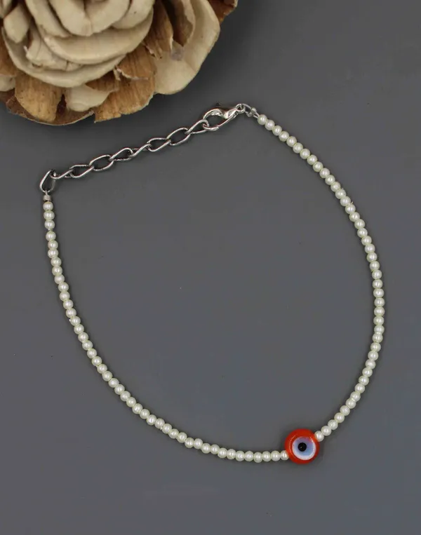 Fashion_Boho_Beads_Rice___Evileye_Beads_Colorful_Beaded_Anklet_for_Girls_Brass_Anklet
