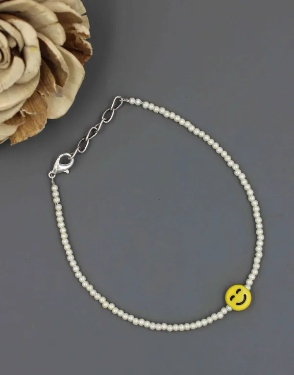 Fashion_Boho_Beads_Rice___Evileye_Beads_Colorful_Beaded_Anklet_for_Girls_Brass_Anklet