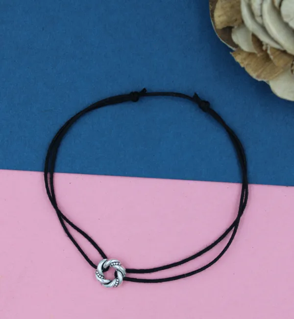 Black_thread_Anklet_with_Round_Oxidised_Beads_Cotton_Dori_Anklet