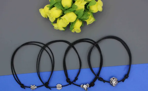 Boho_Jungle_Vibe_Anklet_Set___4_pcs_Black_Thread_with_Animal_Charms
