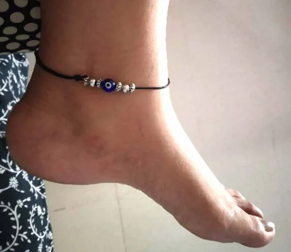 Spiritual___Trendy_Black_Thread_Anklet_Combo___Set_of_6