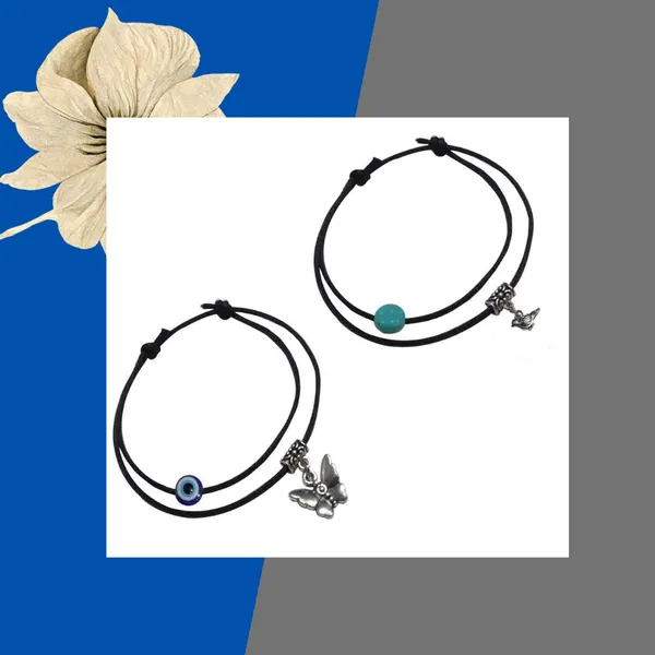 Handmade_Adjustable_Charm_Anklet_with_Evil_Eye___Butterfly_Designs