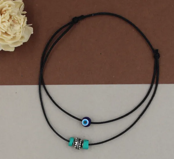 925_Silver_Oxidised_Evil_Eye___Turquoise_Beads_Anklet
