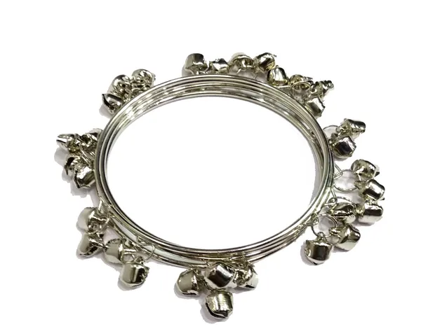 Bangles_with_Ghungroo_Silver,_Golden___Black_Finish_-_Set_of_4)