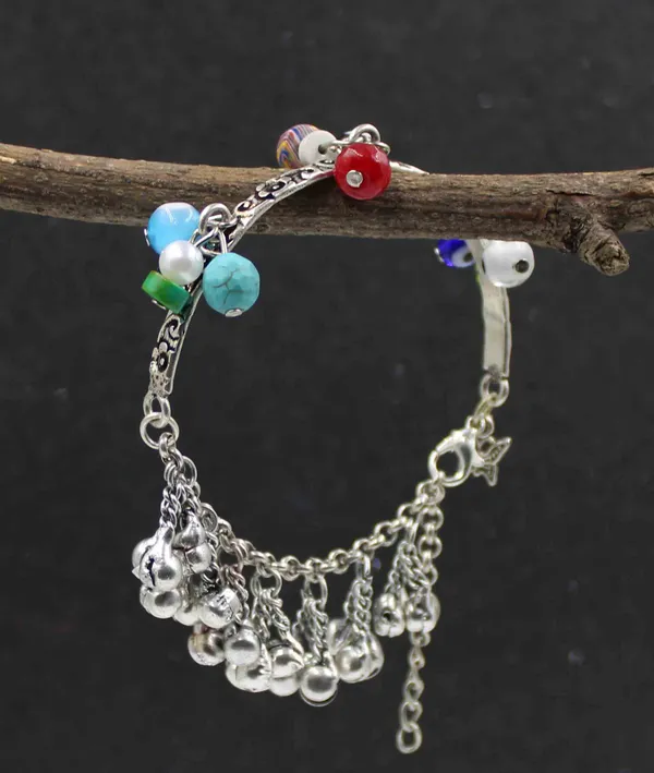 Colorful_Charm_Oxidized_Bracelet_with_Emoji_and_Beads