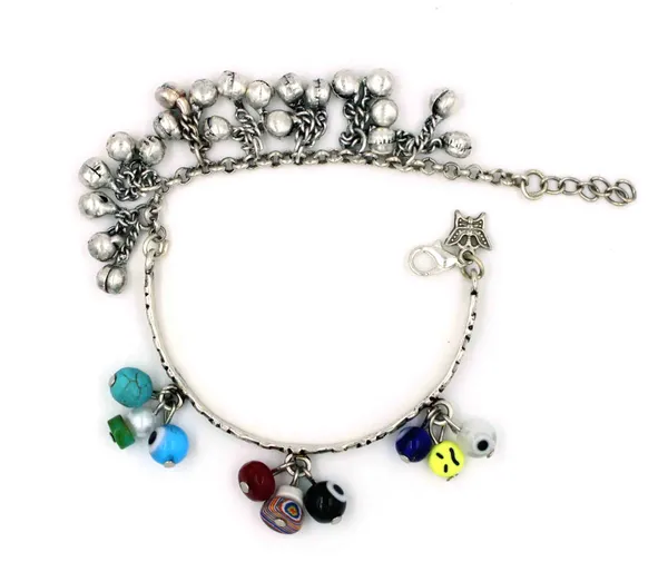 Colorful_Charm_Oxidized_Bracelet_with_Emoji_and_Beads