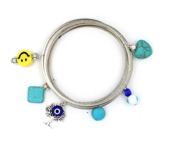 Boho_Oxidized_Charm_Bracelet_/Bangles_with_Evil_Eye,_Beads___Smiley_Accents