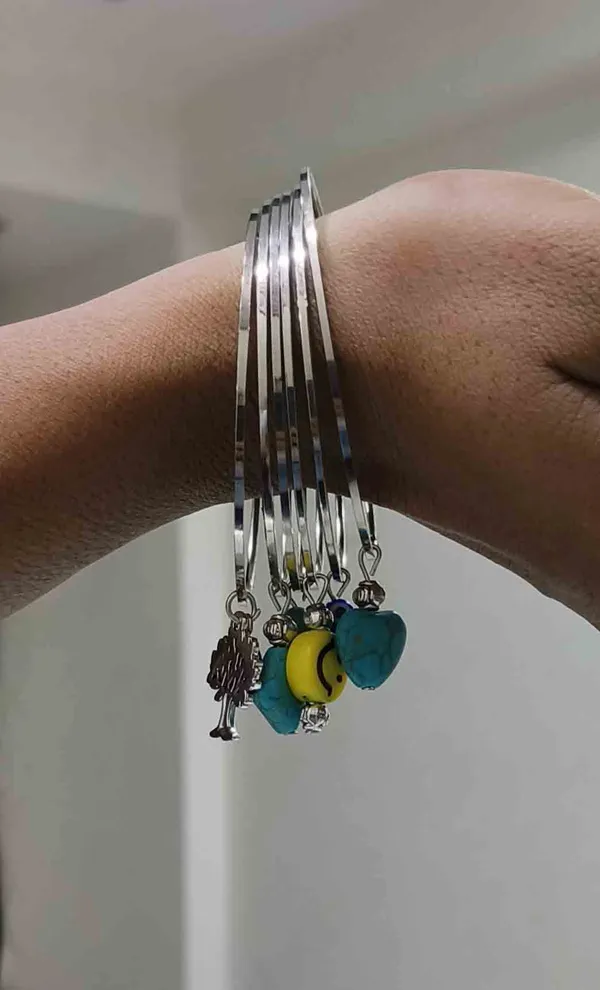 Boho_Oxidized_Charm_Bracelet_/Bangles_with_Evil_Eye,_Beads___Smiley_Accents