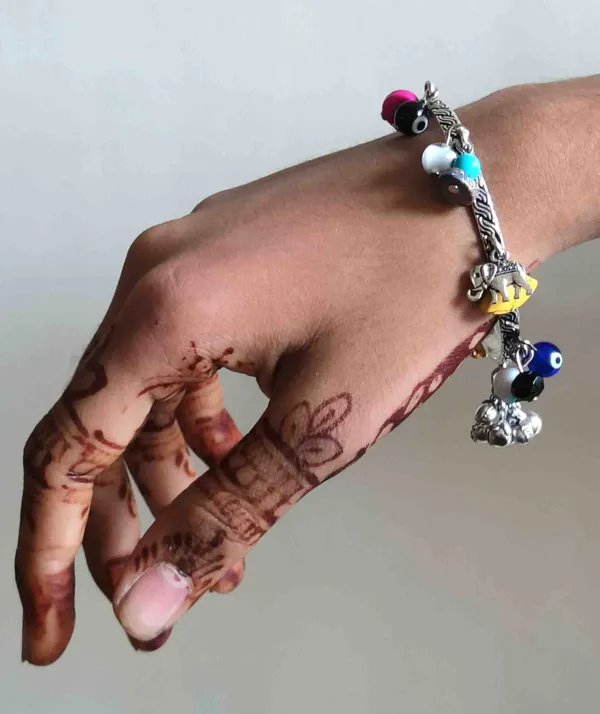 Evil_Eye_Charm_Oxidised_Bangle_with_Colorful_Beads___Antique_Motifs___Size_2.2_to_2.8
