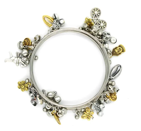 Boho_Oxidised_Charm_Bangle_with_Buddha___Ghungroo_Dual-Tone_Elegance