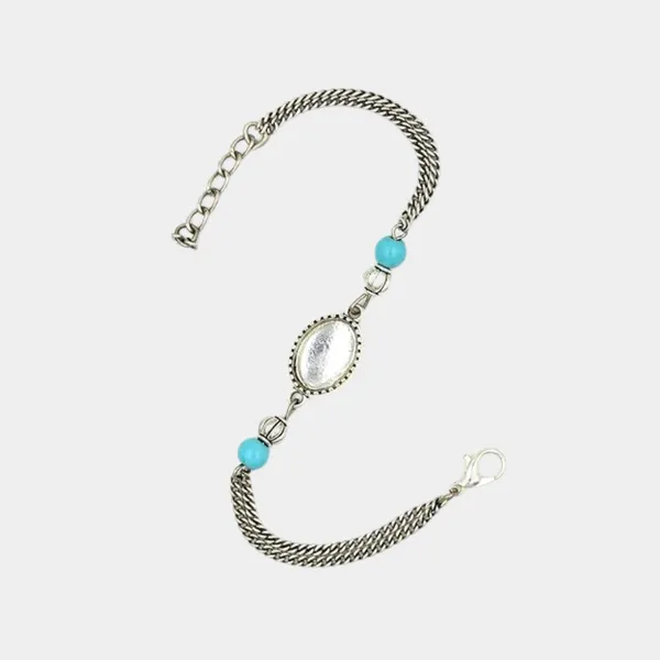 Turquoise_Beads_Oxidised_Bracelet