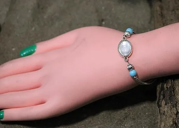 Turquoise_Beads_Oxidised_Bracelet