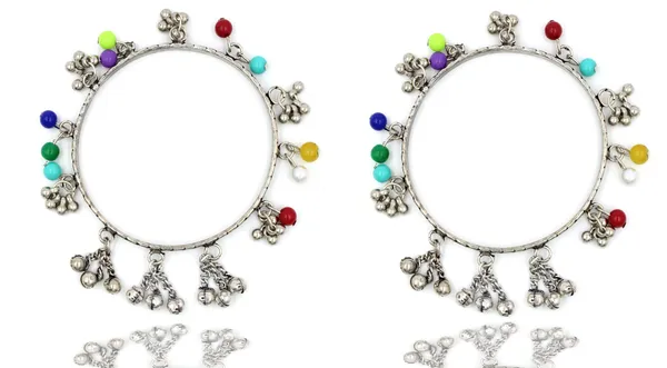 Oxidised_Carving_Bangles_with_Multicolor_Beads___Ghungroo_-_Set_of_2