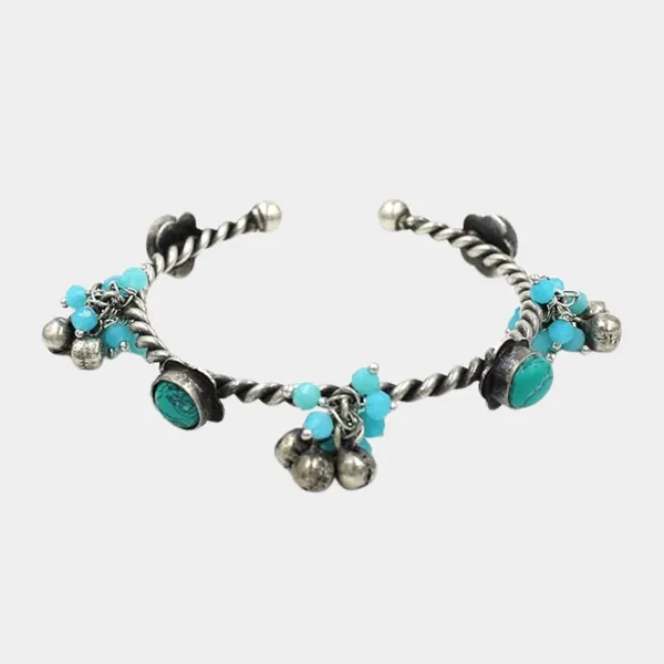 Antique___Tribal_Theme_Aesthetic_Oxidised_Slim_Kada