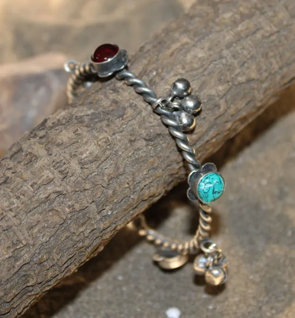 Antique___Tribal_Theme_Aesthetic_Oxidised_Slim_Kada