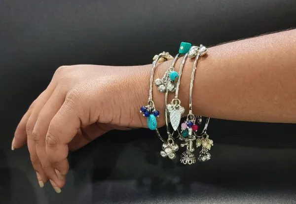 Minimal_Chic_Oxidized_Silver_Bangles_with_Charms___Bells