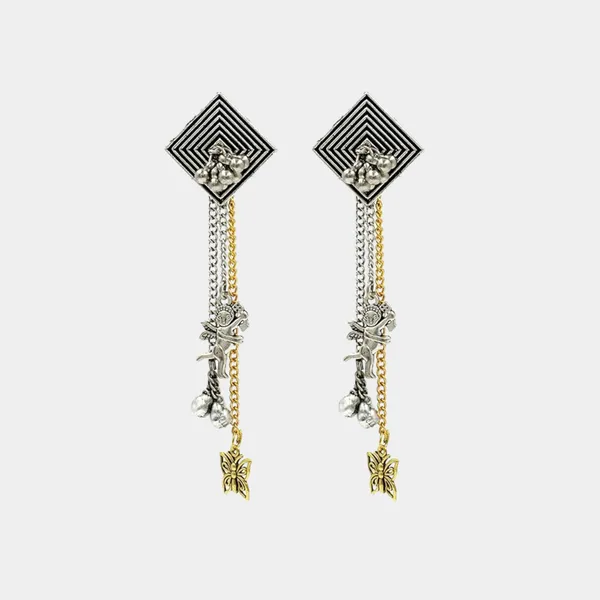 Oxidised_Jhumka_Danglers_with_Brass_Chain