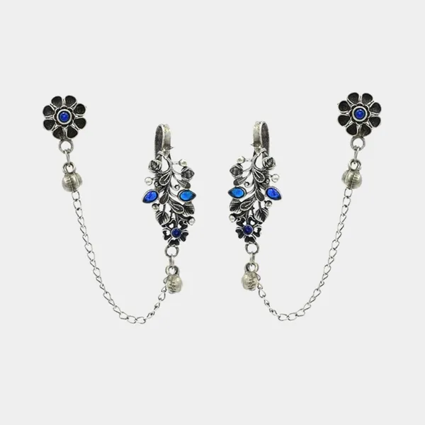 Dark_Oxidized_Silver_Earcuff_for_Women___Girls