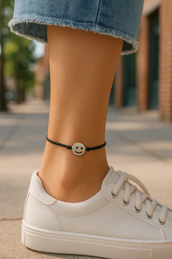 Black_Thread_Anklet_with_Oxidised_SMILY_for_Girls/nazariya_Cotton_Dori_Anklet_(Pack_of_2)
