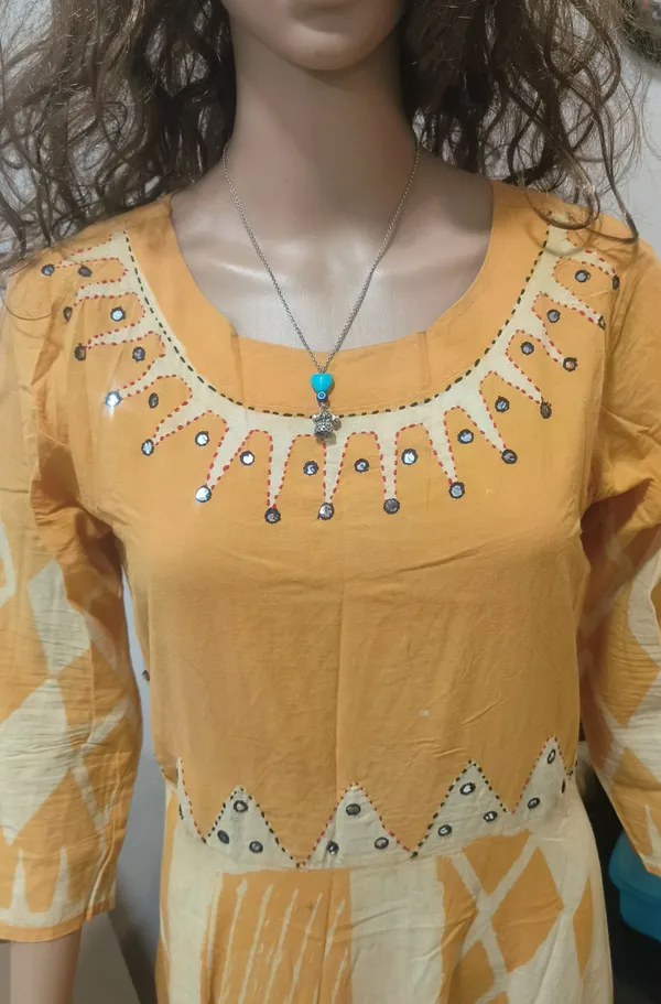 Oxidised_chain_with_Turquoise_ston_modern_style_Choker_Necklace