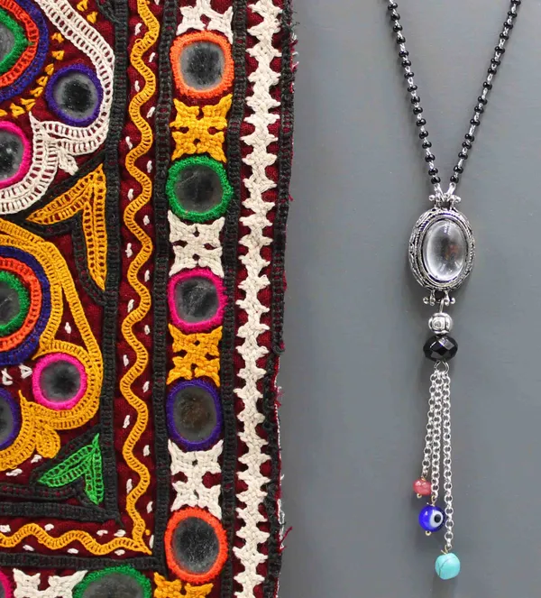 ??_Boho_Fusion_Mangalsutra_Combo___Set_of_3_(Adjustable,_17_inch)
