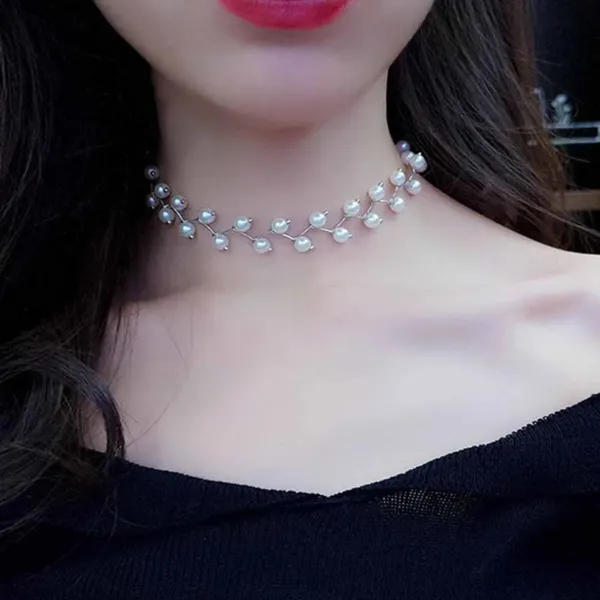 Trendy_Girls_Choker___Charm_Necklace_Combo___Set_of_3_(Adjustable)