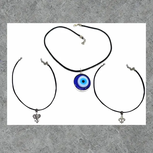 Boho_Charm_Trio___Evil_Eye___Antique_Symbol_Choker_Set_(Pack_of_3)