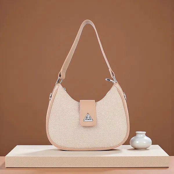 Beige_Elegant_Clara_Canvas_Baguette_Shoulder_Bag_(korean)
