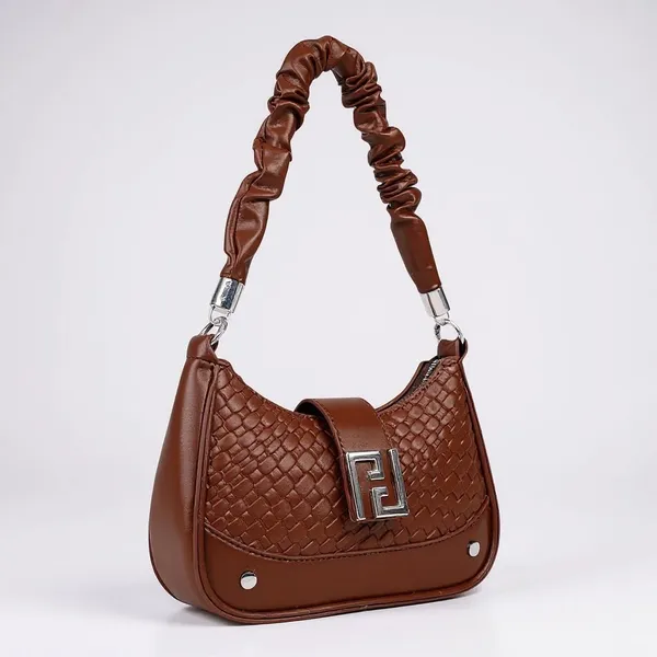 Brown_Elegant_Valentina_Shoulder_Bag_Ith_Sling_Belt