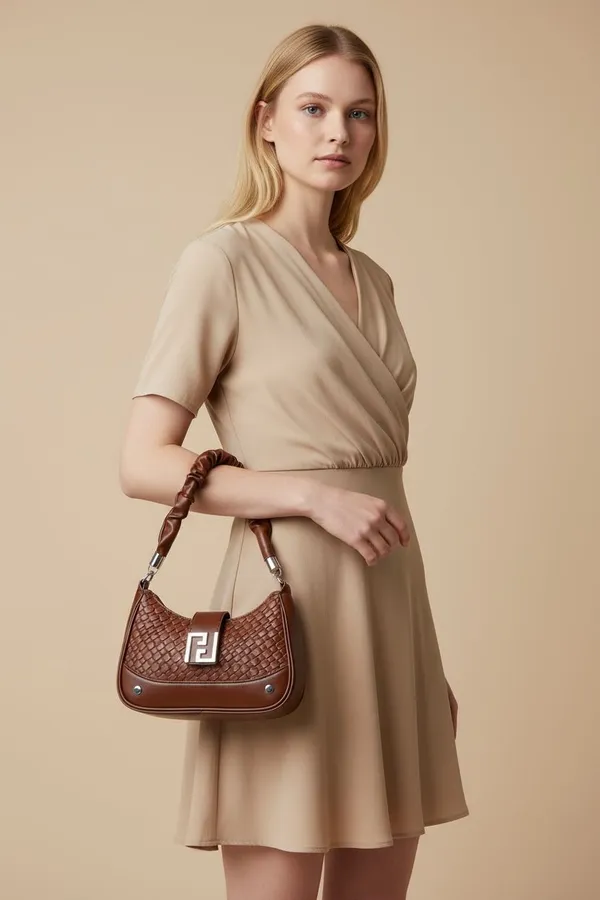 Brown_Elegant_Valentina_Shoulder_Bag_Ith_Sling_Belt