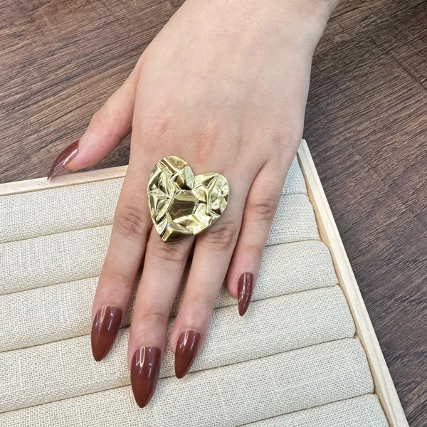 Abstract_Heart_Chunky_Ring_–_Premium_Anti-Tarnish