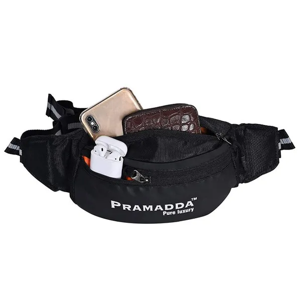 Black_Pure_Luxury_Waist_Pouch_Bag