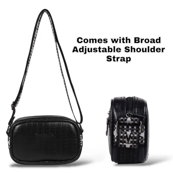 Forest_Green_Rachel_Tote_&_Black_Dona_Sling_Combo_–_Croco_Vegan_Leather_|_Festive_Buy_1_Get_1_Offer