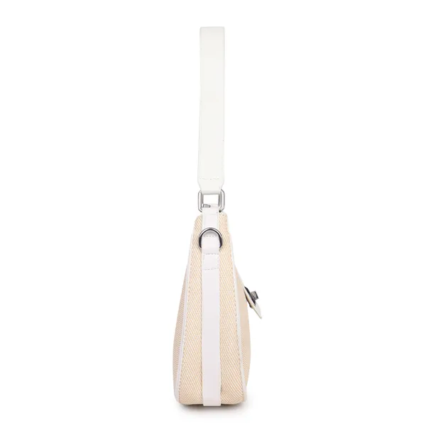 White_Elegant_Clara_Canvas_Baguette_Shoulder_Bag_(korean)