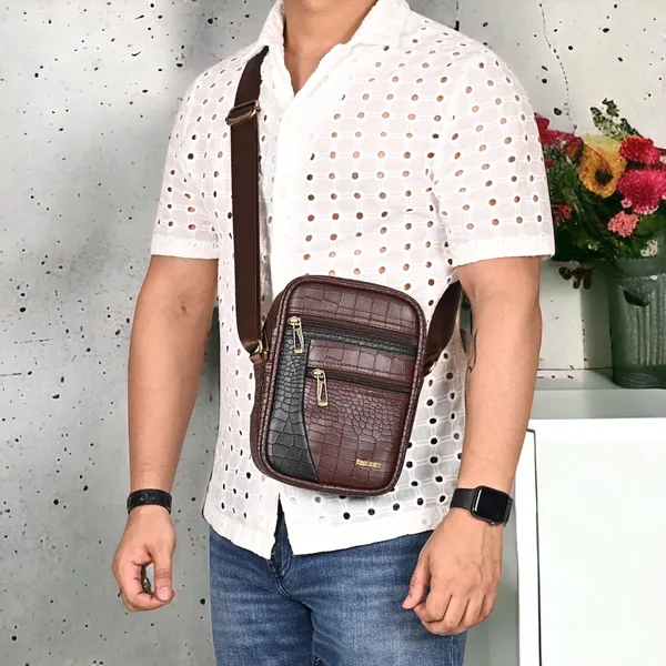 Diablo_Croco_Leather_Sling_Crossbody_bag_for_men_travel_|_Passport_Bag_for_Men