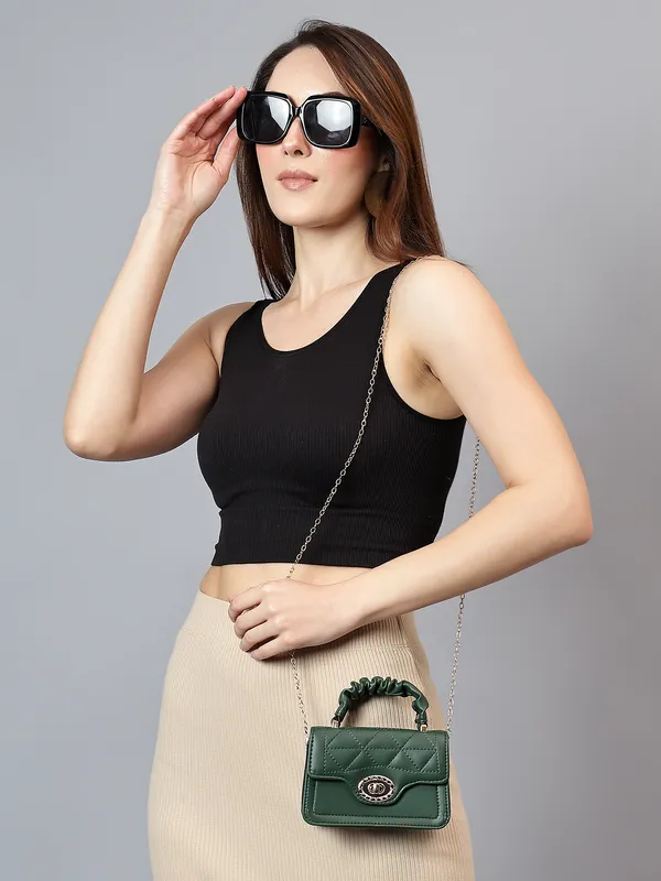 Dark_Green_Mia_Bella_Sling_Bag_For_Women_(Pack_Of_2)_(korean)