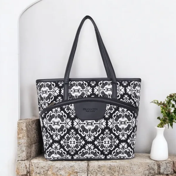 Kamaya_Black_Foral_Print_Canvas_Tote_Bag_for_Women_(Size_16")