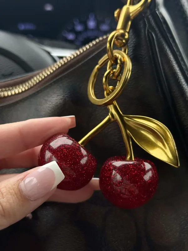 Viral_Cherry_Bag_Charm_–_Trendy_Glitter_Accessory