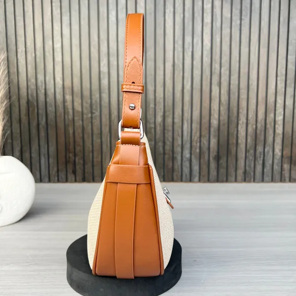 Tan_Classic_Adele_Canvas_Blended_Shoulder_Baguette