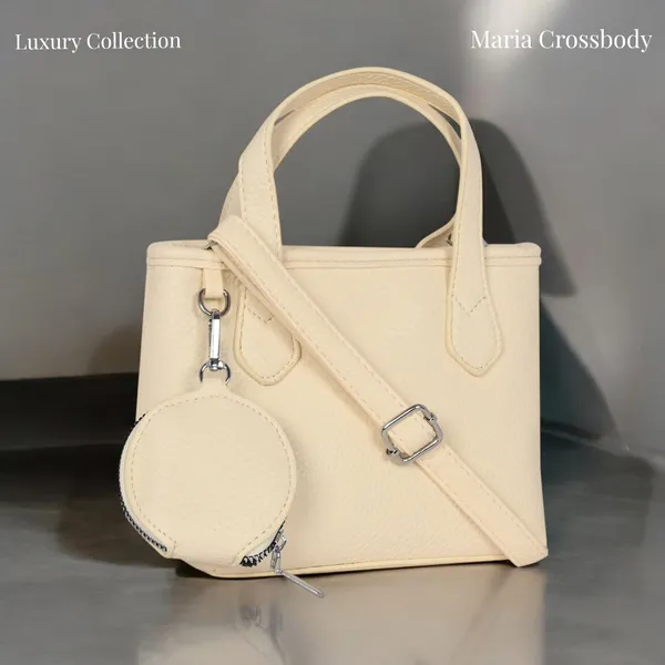 White_Classic_Maria_Sling_Crossbody_Bag_With_Coin_Pouch