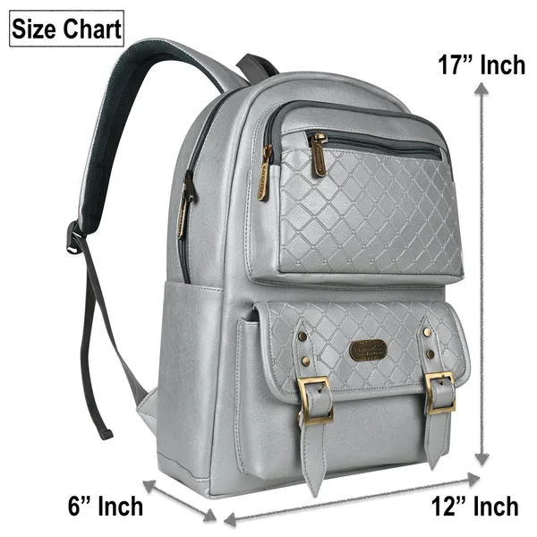 Metallic_Silver_Milan_Leather_Backpack_for_Men_and_Women._College_Office_Travel_Laptop_Backpack