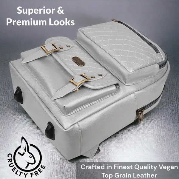 Metallic_Silver_Milan_Leather_Backpack_for_Men_and_Women._College_Office_Travel_Laptop_Backpack