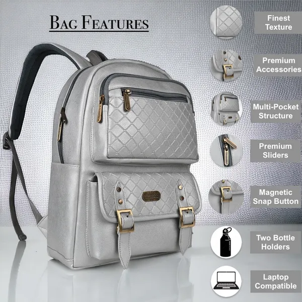 Metallic_Silver_Milan_Leather_Backpack_for_Men_and_Women._College_Office_Travel_Laptop_Backpack