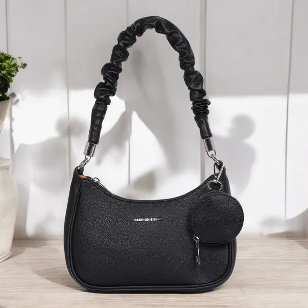 Black_Elegant_Alexa_Shoulder_Bag_With_Coin_Pouch