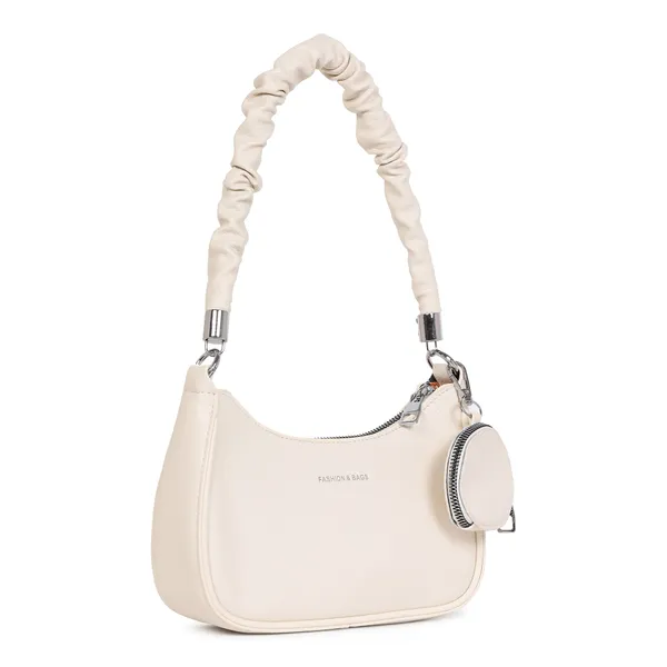 White_Elegant_Alexa_Shoulder_Bag_With_Coin_Pouch