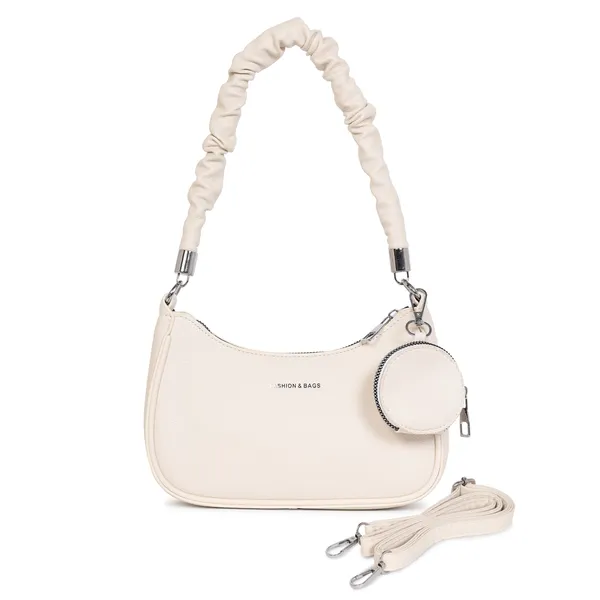 White_Elegant_Alexa_Shoulder_Bag_With_Coin_Pouch