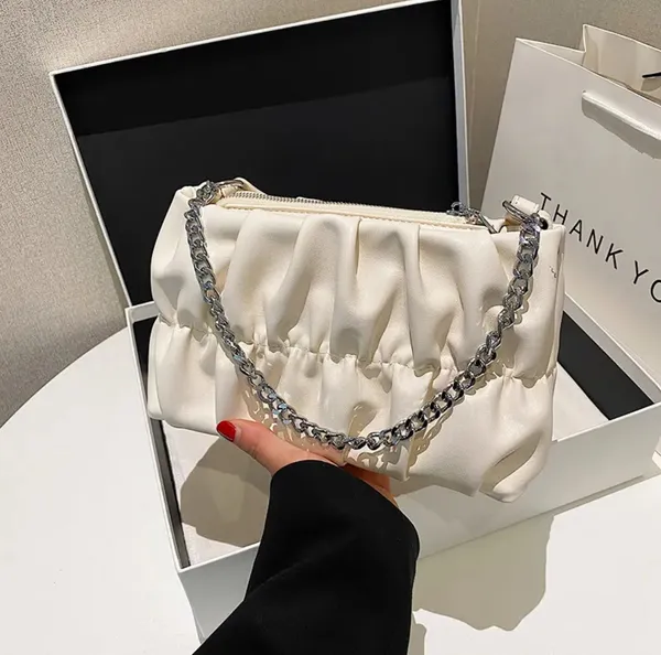 White_Cloud_Chain_Shoulder_Sling_Bag_for_Women